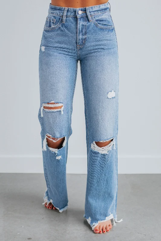 Minimalist Style Khloe Flying Monkey Jeans