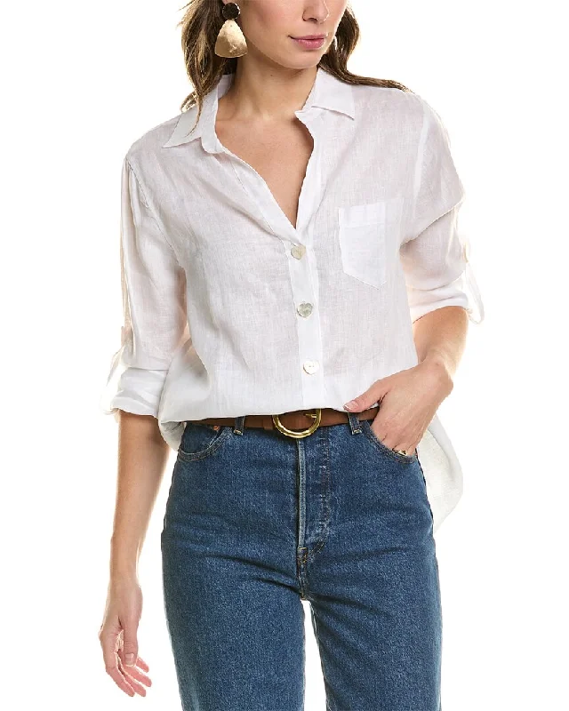 Elegant Fashion Walker&Wade Tunic Linen Shirt