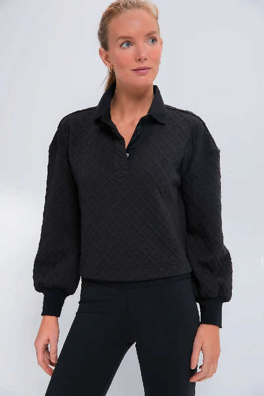 Outfits For Girls Black Cropped Fallon Sweater