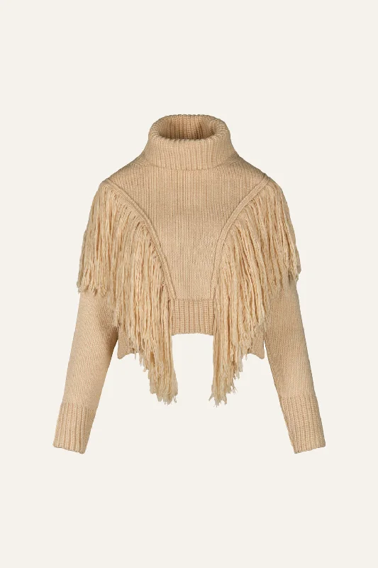 Women's Clothing Sale Elegancia Natural Sweater