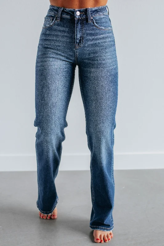 Women's Clothing Boutique Maranie Risen Jeans - Dark Wash