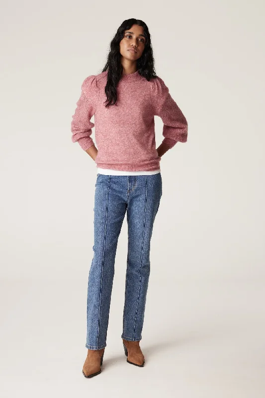 Clothes Sales Cable Melbourne Mohair Puff Sleeve Jumper
