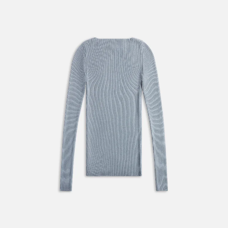 Fashion-forward Women's Wear Rick Owens AL Sweater - Pale Blue