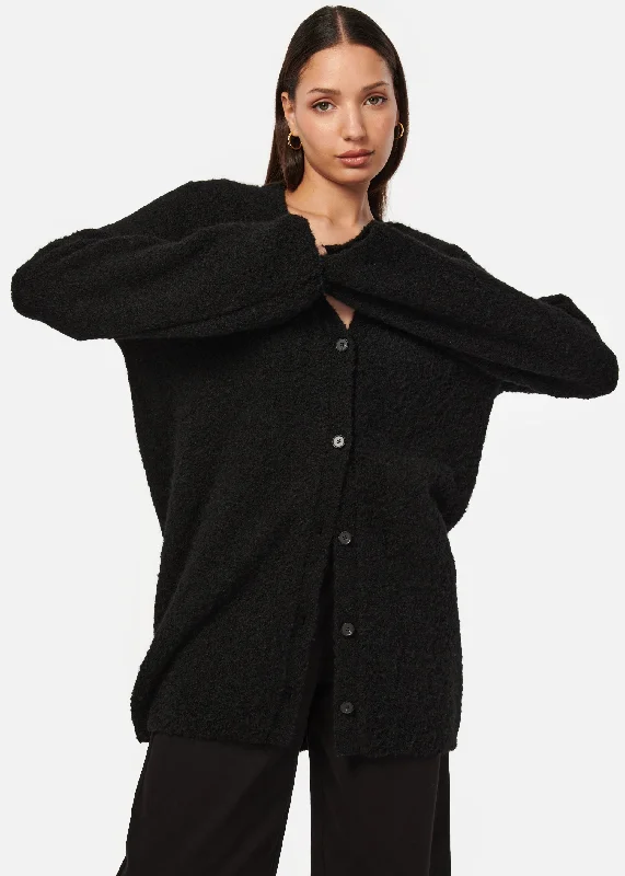 Affordable Online Boutiques Marleina Cardigan Black