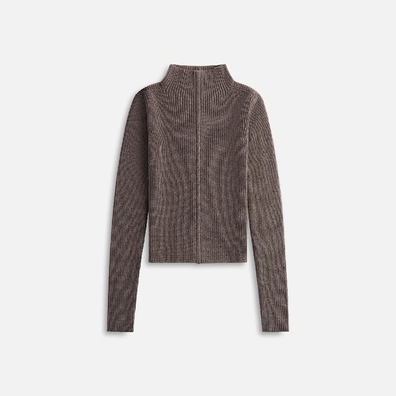 Seasonal Women's Fashion Trends Rick Owens DBL Lupetto Sweater - Dust