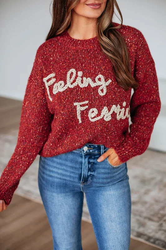 Affordable Women's Clothing Online Feeling Festive Sweater