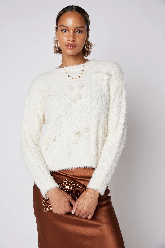 Summer Sale Ramsey Ribbon Twist Detail Sweater