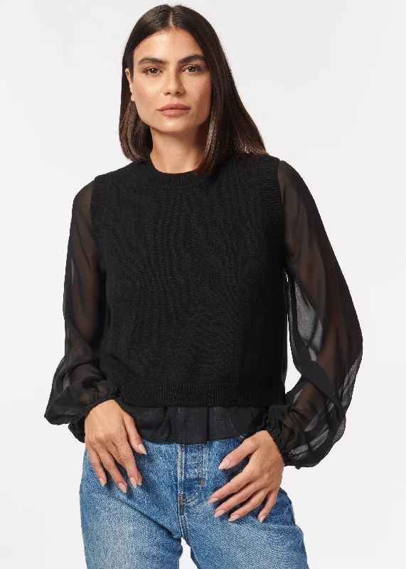 Women Wear Online Meli Sweater Black