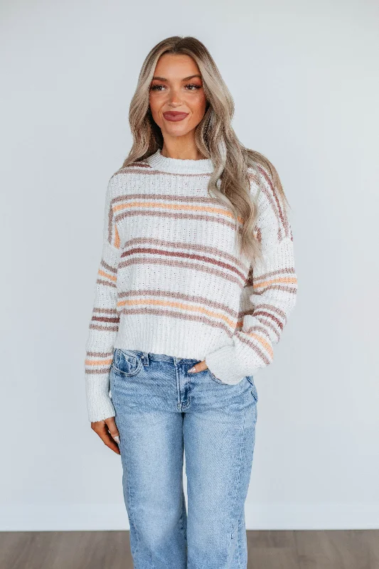 Discount Store Joanna Striped Sweater