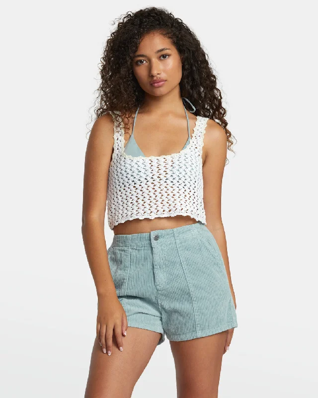 Online Clothing Stores Daylight Corduroy Shorts - Shale