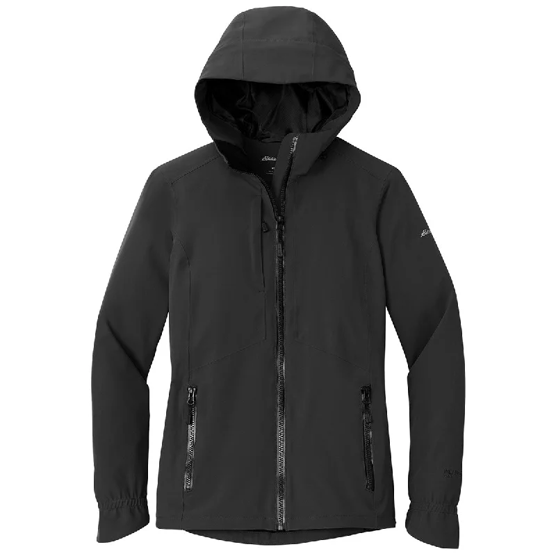Affordable Luxury Women's Garments Eddie Bauer Women's Deep Black WeatherEdge Plus Jacket