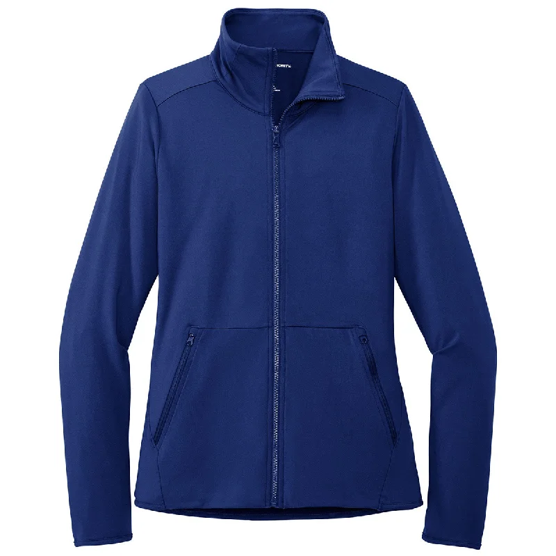 Women's Wedding Apparel Port Authority Women's Royal Accord Stretch Fleece Full-Zip